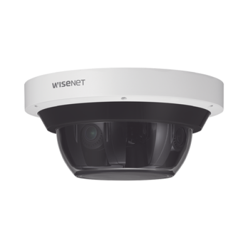 Cámara IP Multisensor 8MP ( 4 Sensores de 2MP) WDR 120 DB, Lente Motorizado 2.8 - 12 MM, 12Vcc/ POE+ /IP66 /IK10