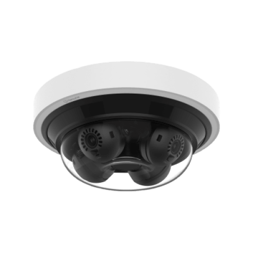 Camara IP Multisensor 16MP (4 Sensores de 4MP)/ WDR 120DB/ Lente fijo 3.19mm/ Inteligencia Artificial/ POE+/ IP66/ NEMA 4X/ IK10/ MICROSD/ IR 15M/ NDAA