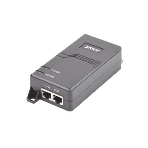 Inyector PoE IEEE 802.3at, Puertos Gigabit, Hasta 30 W de Salida PoE (Mid-span) Inyector PoE IEEE 802.3at, Puertos Gigabit, Hasta 30 W de Salida PoE (Mid-span)