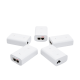 5 Unidades del Adaptador PoE Ubiquiti de 24 VDC, 0.5 A con puerto Gigabit, color blanco