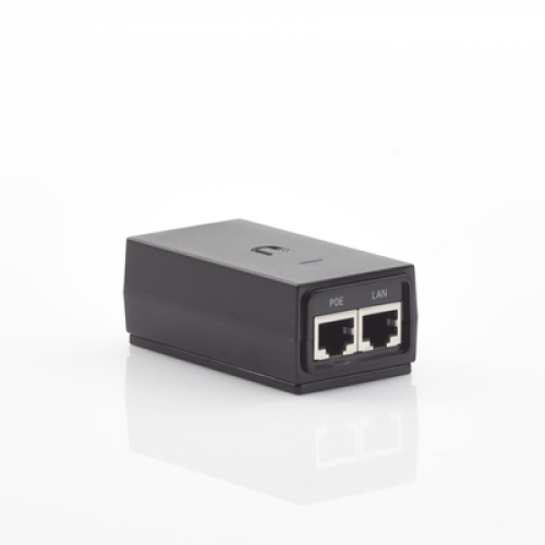 Adaptador PoE Ubiquiti de 24 VDC, 0.5 A con puerto Gigabit, compatible con airGateway Adaptador PoE Ubiquiti de 24 VDC, 0.5 A con puerto Gigabit, compatible con airGateway