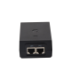 Adaptador PoE Ubiquiti de 24 VDC, 1.25 A con puerto Gigabit Adaptador PoE Ubiquiti de 24 VDC, 1.25 A con puerto Gigabit
