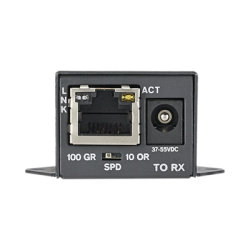 Transmisor PoE/PoE+ Para Uso con Receptor POEXRX1, Hasta 610 Metros (2000 ft) con Cable Cat5e o Cat6, 10/100Mbps