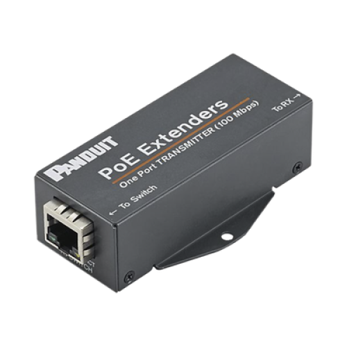 Transmisor PoE/PoE+ Para Uso con Receptor POEXRX1, Hasta 610 Metros (2000 ft) con Cable Cat5e o Cat6, 10/100Mbps