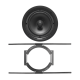 KIT de Bocina de Techo TruAudio de 6in PP6 con Soporte de Acero Rígido para Techos Suspendidos