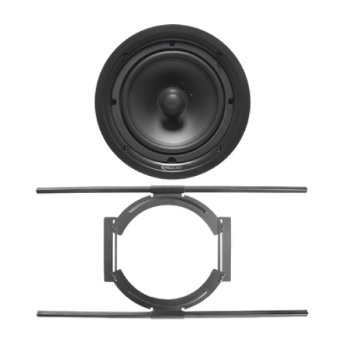 KIT de Bocina de Techo TruAudio de 8in PP8 con Soporte de Acero Rígido para Techos Suspendidos