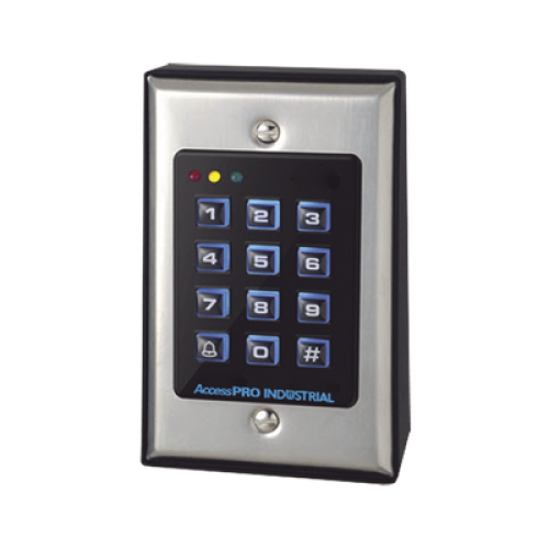 Teclado Industrial Autónomo con Lector de Proximidad Integrado para interior.