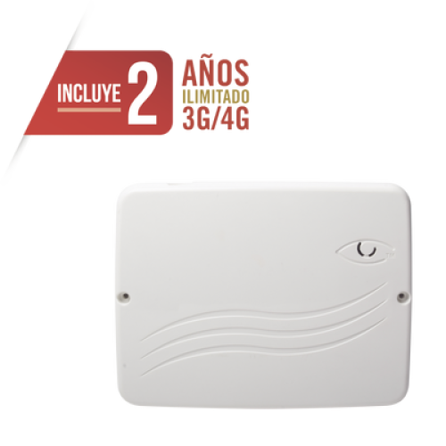Panel de Alarma Cloud Híbrido 4G LTE / 8 Zonas Cableadas, 32 Inalámbricas / INCLUYE 2 AÑOS 3G/4GLTE ILIMITADOS / Programación 100% vía WEB / ALTA SEGURIDAD  