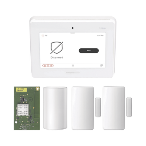 Kit de Panel de Alarma PROA7M con Sensor de Movimiento y 2 Contactos Magnéticos