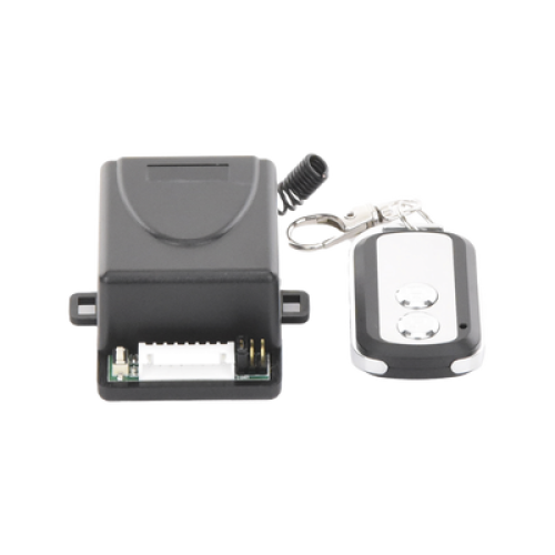 Receptor con 2 Relevadores y Control Remoto hasta 50 metros.