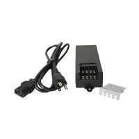 Fuente de Poder de 4 Salidas de 11 - 15 Vcc / 5 Amper /  Voltaje de Entrada 110- 240 Vac / Fusible Termico PTC Integrado para Protección / Salida de Voltaje Inteligente hasta 3 Amper por Salida