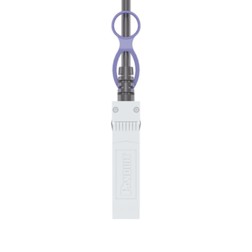 Cable de Alta Velocidad Twin-axial (DAC), SFP+ a SFP+ 10G, Color Negro, de 3 Metros