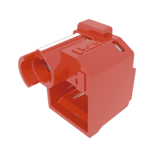 Kit de 10 Dispositivos Recubiertos para Impedir Desconexión de Plug RJ45, Color Rojo, Incluye Herramienta para Instalar/Retirar