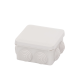 Caja Estanca, Derivación, Conexión de Plástico (89 X 89 X 50 mm) con 7 Glándulas de Goma. Para Instalaciones Comerciales,  Residenciales e Industriales. Cerrado a Presión. 