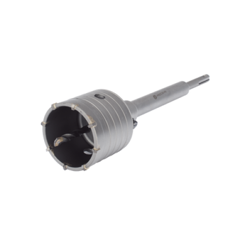 Broca Pasamuros SDS, Sacabocado para Concreto de 65mm con Extensión de 220mm 