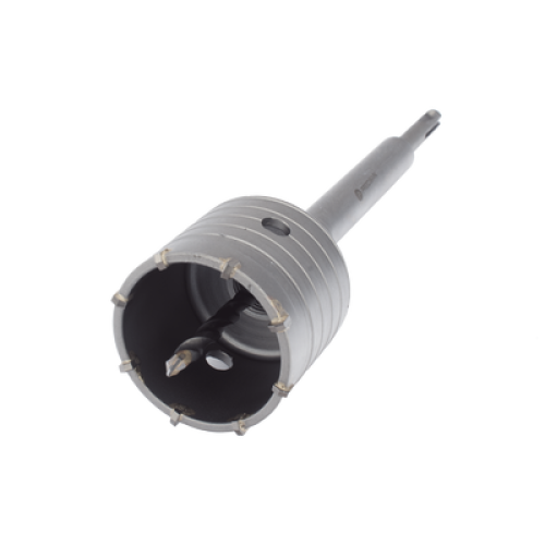 Broca Pasamuros SDS, Sacabocado para Concreto de 65mm con Extensión de 220mm 