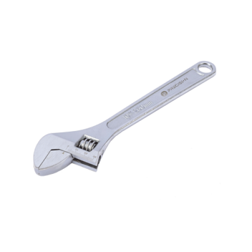 Llave Ajustable (Perico) de 20.5 cm (10”). Apertura máxima de Mordaza de 30 mm.