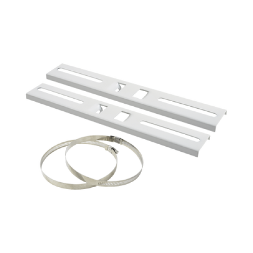 Montaje de Metal para Poste Universal para Gabinetes de Ancho Hasta 30 cm.