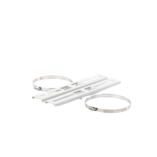 Montaje de Metal para Poste Universal para Gabinetes de Ancho Hasta 30 cm.