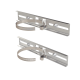 Montaje de Metal Galvanizado para Poste Universal para Gabinetes de Ancho Hasta 30 cm.
