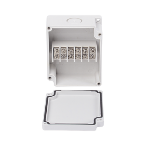 Cajas de Interconexión  con 6 Terminales. De 91 x 75 x 43 mm