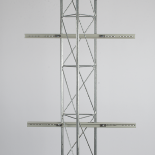 Montaje Universal de Torre para Montar Gabinetes de 30-80 cm de ancho.