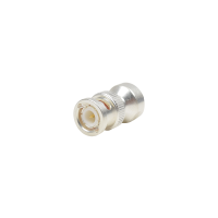 Adaptador UNIDAPT Hembra a BNC Macho. Plata / Oro / Teflón. 