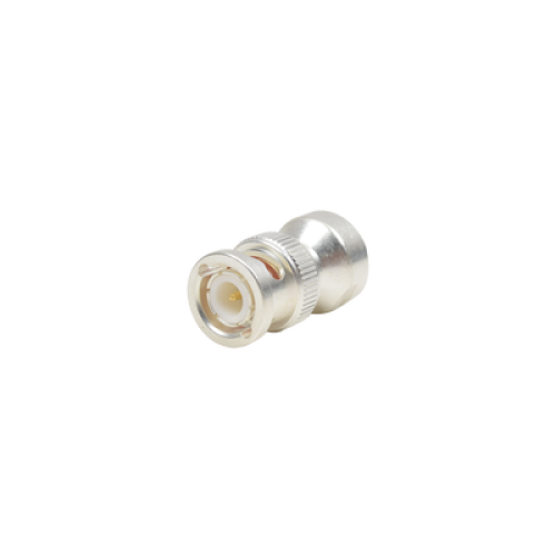 Adaptador UNIDAPT Hembra a BNC Macho. Plata / Oro / Teflón. 