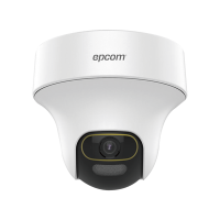 Cámara LUZ DUAL (IR + LUZ BLANCA) / Domo TurboHD 2 Megapixel (1080p) / Luz Blanca 20 mts / Gran Angular 106° / Lente 2.8 mm / 30 mts IR EXIR / Exterior IP67 / 4 Tecnologías /  Micrófono Integrado