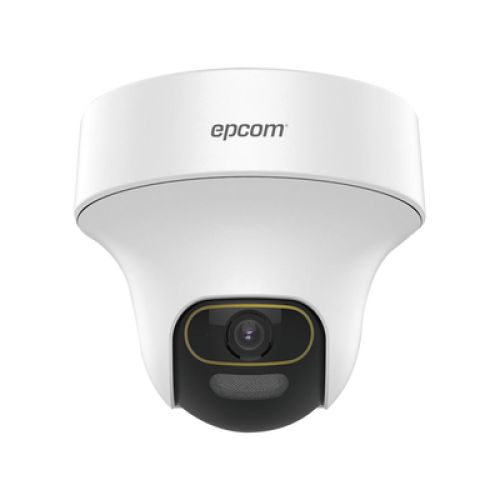 Cámara LUZ DUAL (IR + LUZ BLANCA) / Domo TurboHD 2 Megapixel (1080p) / Luz Blanca 20 mts / Gran Angular 106° / Lente 2.8 mm / 30 mts IR EXIR / Exterior IP67 / 4 Tecnologías /  Micrófono Integrado