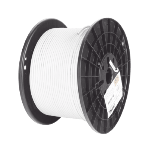 Bobina de Cable UTP de 4 Pares, Vari-MaTriX HD, Cat6A, 23 AWG, LSZH-3 (Libre de Gases Tóxicos), Color Blanco, 305 Metros (1000 Pies)