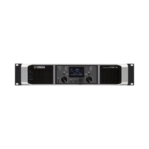 Amplificador de audio Clase D | 300 W x 2 a 8Ω | 500 W x 2 a 4Ω. | Baja Impedancia | Procesamiento Inteligente