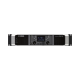 Amplificador de audio Clase D | 300 W x 2 a 8Ω | 500 W x 2 a 4Ω. | Baja Impedancia | Procesamiento Inteligente