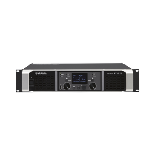 Amplificador de audio Clase D | 300 W x 2 a 8Ω | 500 W x 2 a 4Ω. | Baja Impedancia | Procesamiento Inteligente