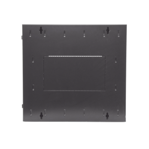 Gabinete PanZone de Montaje en Pared, de 19in, Puerta Ventilada, 12 UR, 635mm de Profundidad, Color Negro