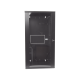 Gabinete PanZone de Montaje en Pared, de 19in, Puerta con Ventana de Seguridad, 26 UR, 635mm de Profundidad, Color Negro
