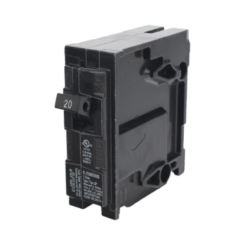 Interruptor automático enchufable tipo QP 1 polos, 20 amp