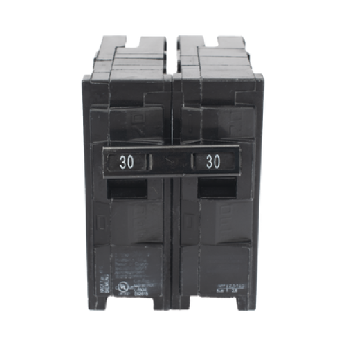 Interruptor automático enchufable tipo QP 2 polos, 30 amp