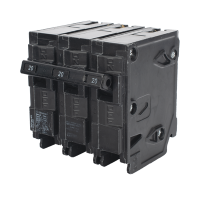 Interruptor automático enchufable tipo QP 3 polos, 20 amp