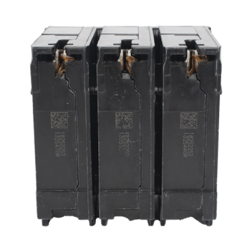 Interruptor automático enchufable tipo QP 3 polos, 50 amp