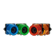 Combinacion de baliza LED color Ámbar y sirena electrónica de 31 tonos resistente a la intemperie de volumen máx. 123 dB a 12-24 VCD