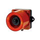 Combinacion de baliza LED color Rojo y sirena electrónica de 31 tonos resistente a la intemperie de volumen máx. 123 dB a 12-24 VCD