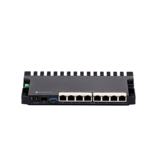 RB5009UPr+S+IN 8 puertos PoE in/out, 1 SFP+, Solo RouterOS v7