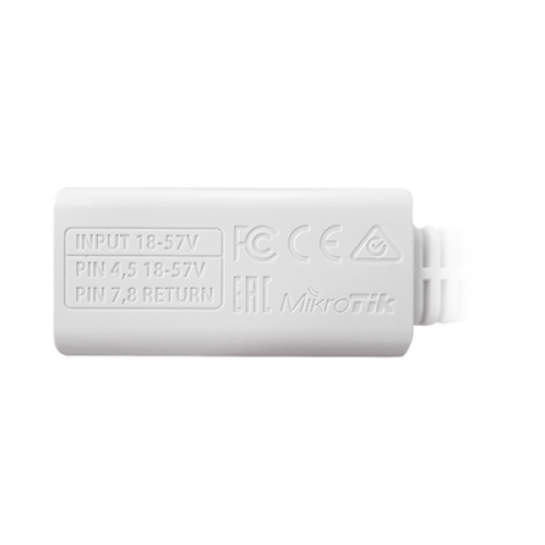 PoE Pasivo para Equipos Mikrotik 10/100/1000 Mbps