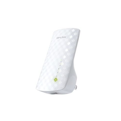 Repetidor / Extensor de Cobertura WiFi AC, 750 Mbps, doble banda 2.4 GHz y 5 GHz, con 1 puerto 10/100 Mbps Repetidor / Extensor de Cobertura WiFi AC, 750 Mbps, doble banda 2.4 GHz y 5 GHz, con 1 puerto 10/100 Mbps