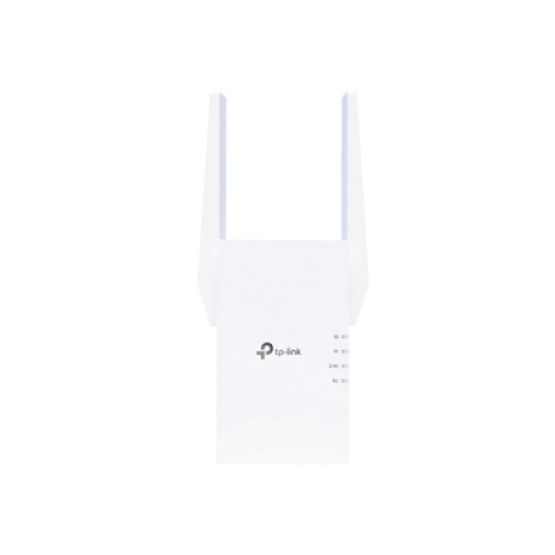 Repetidor / Extensor de Cobertura WiFi AX 1500 Mbps, doble banda 2.4 GHz y 5 GHz, con 1 puerto 10/100/1000 Mbps