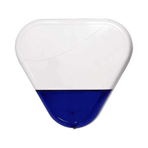 ALULA - Sirena Inalámbrica para Exterior / Volumen Sonoro 100 dBA / Vida Útil Batería 2-5 años / Alimentación AC Opcional / Resistente al Agua IP56 / Compatible Connect+