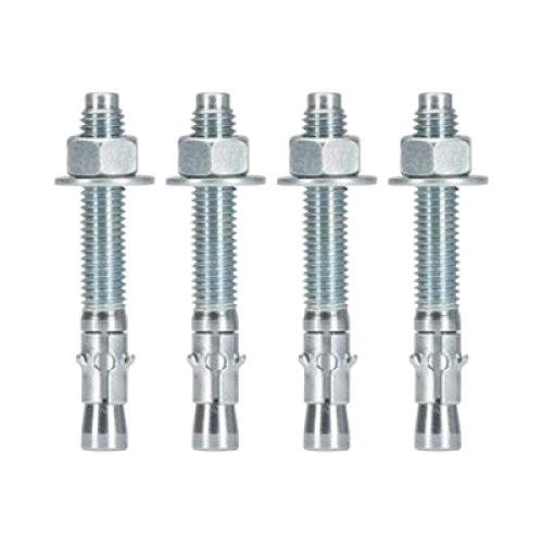 Kit de Anclaje a Piso, Para Rack de 2 o 4 Postes, Fabricado en Acero, 4 Piezas 