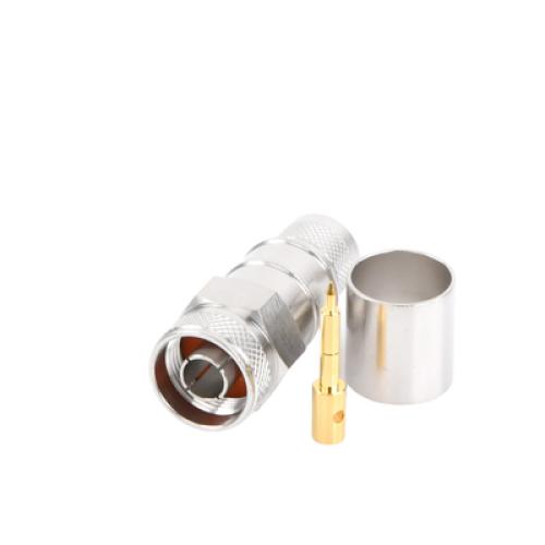 Conector N Macho Hex de Anillo Plegable para LP600, LMR-600, CNT-600.