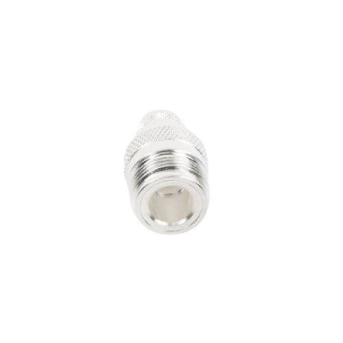 Conector N Hembra de Anillo Plegable para Cables 9913, 8214, LMR-400, RG8/U-SYS, RFLASH-1113, Plata/ Oro/ Teflón.